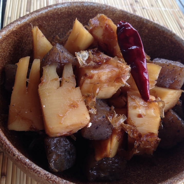 たけのことこんにゃくの土佐煮 レシピ 作り方 By Tactac 楽天レシピ たけのことこんにゃくの土佐煮 レシピ 作り方 By Tactac 楽天レシピ